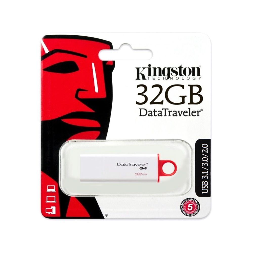 Флеш - накопитель KINGSTON 32GB DATA TRAVELER IG4 (Интерфейс 3.1) |  Флеш-накопитель | Sumbar Computer