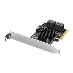 Конвертер UGREEN CM528 с PCIe на SATA (5 портов)